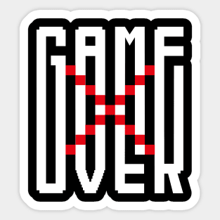 Game over mate Sticker